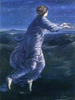 Night, by Edward Burne-Jones (Wikimedia)